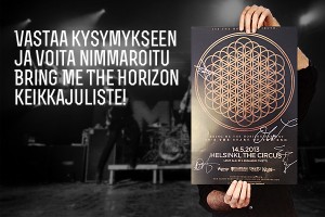 Bring Me The Horizon juliste kilpailu