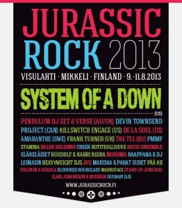 Jurassic Rock 2013