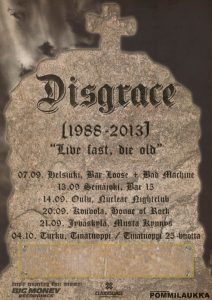 Disgrace 1988-2013