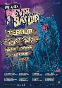 Impericon Never Say Die Tour 2014