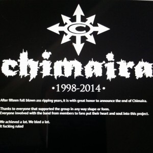 Chimaira 1998-2014