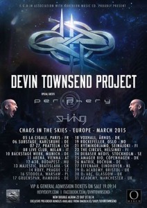 Devin Townsend Kiertue 2015