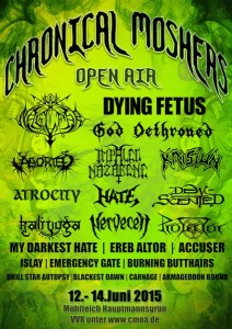 Chronical Moshers Open Air 2015