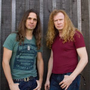 Kiko Loureiro Dave Mustaine Megadeth 2015