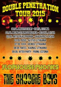 The Skoogie Boys, Flophouse Phonics - Double Penetration Tour 2015