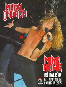 Metal Church Mike Howe 2015