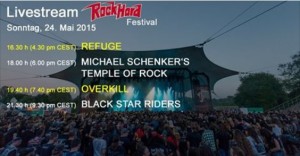Rock Hard Live Stream 2015