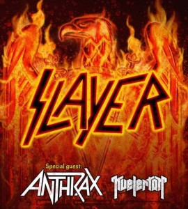 Slayer Anthrax 2015