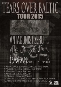 Antagonist Zero Suomi Kiertue 2015
