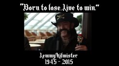 Lemmy Kilmister RIP 2015