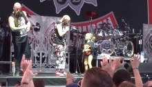 Five Finger Death Punch + little girl