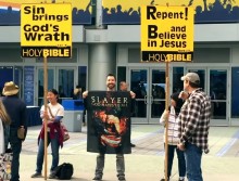 Slayer protesti
