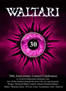 Waltari 30th anniversary show