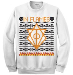 in flames sweater