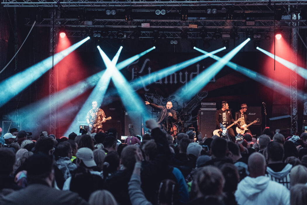 Klamydia Hervanta open air -festivaalilla.