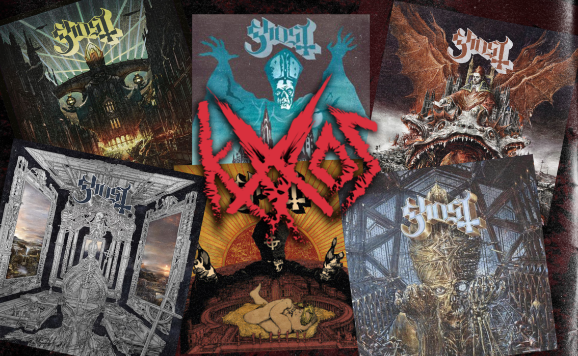 Listasimme Ghostin albumit paremmuusjärjestykseen