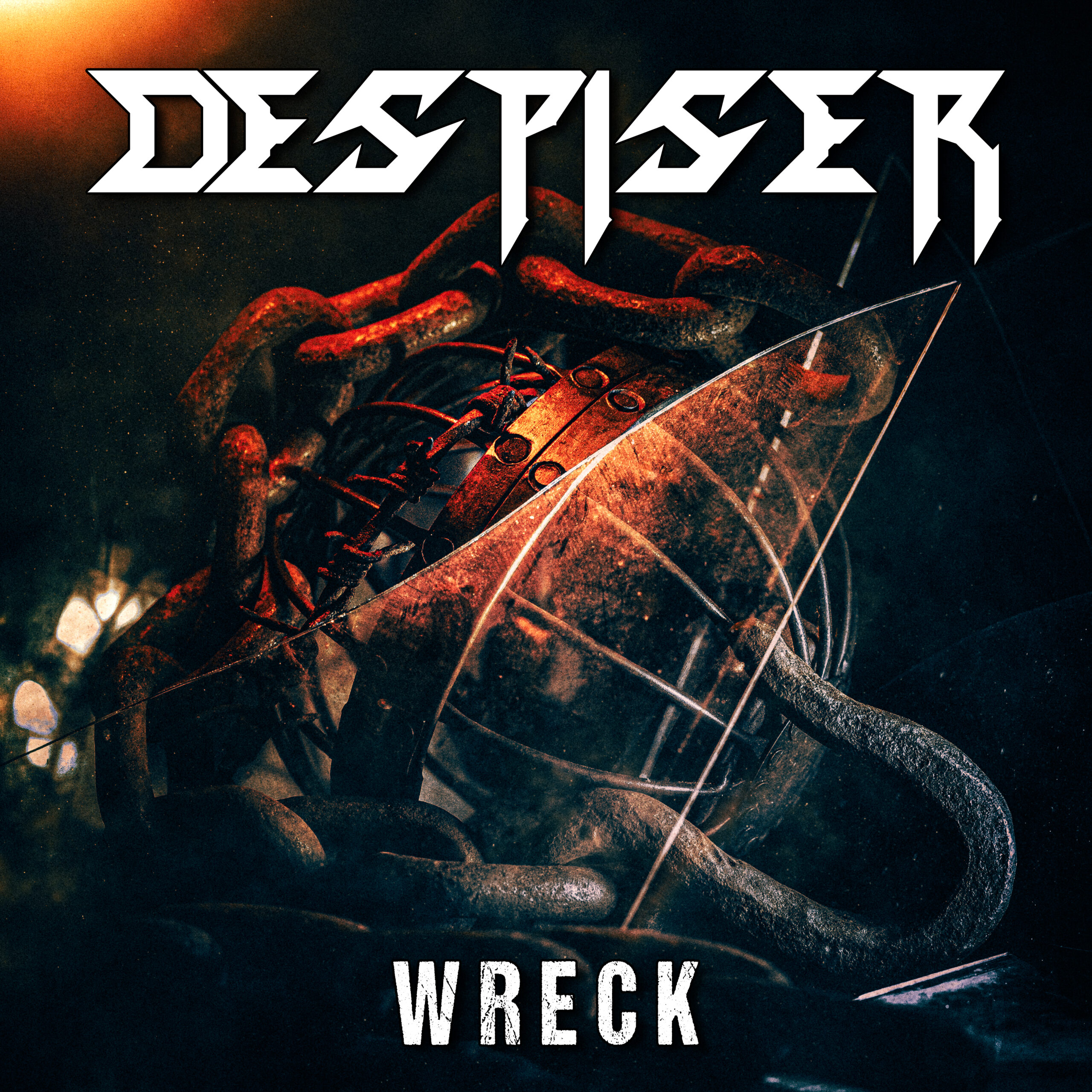 Despiser, Wreck, Cover art, Petri Sara Photography